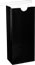 1/2 Pound Black Gloss Tin Tie Bags with Poly Liner